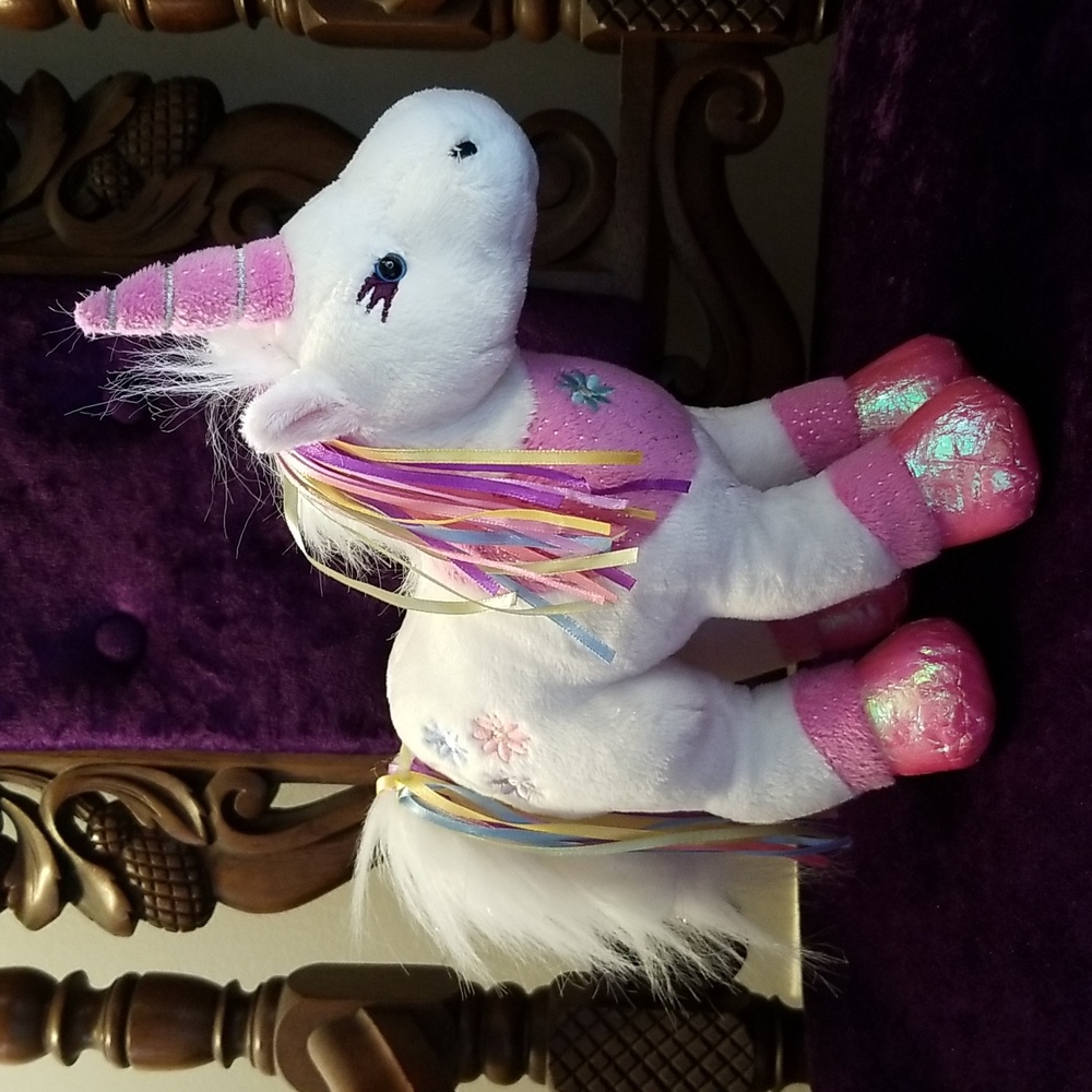 Webkinz Ribbon Unicorn